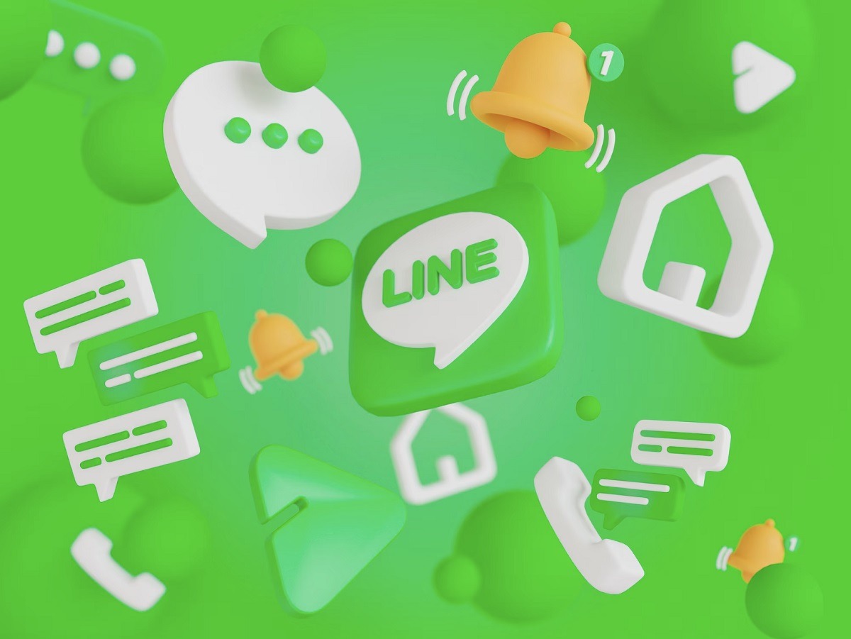 LINE account screening